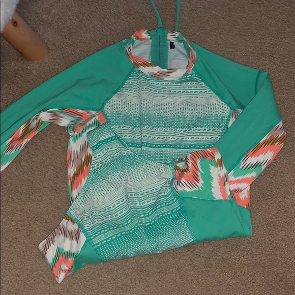 O’Neill rash guard one piece swimsuit - Picture 2 of 2
